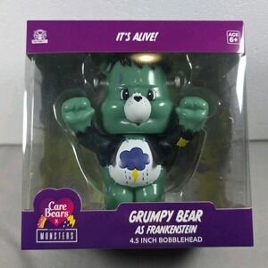 Care Bears X Universal Monsters Grumpy Bear/Frankenstein Bobblehead